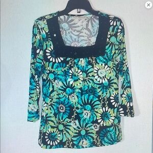 Floral Print Women's Top